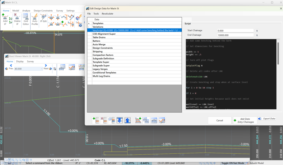 ScriptX - Corridor EZ for Civil 3D