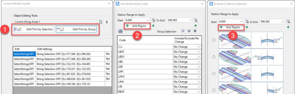 Model Builder Regions | Civil Site Design V24.10