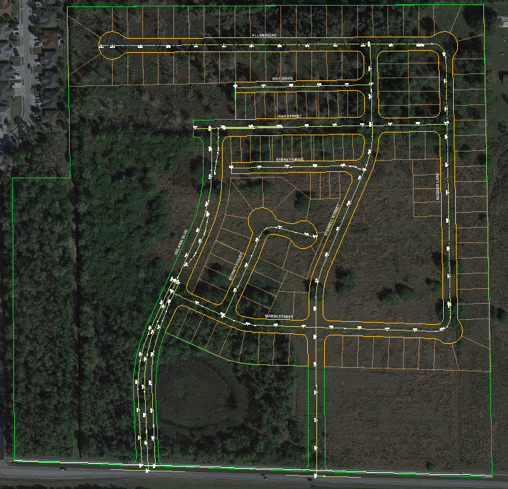 Subdivision corridor design speed comparison