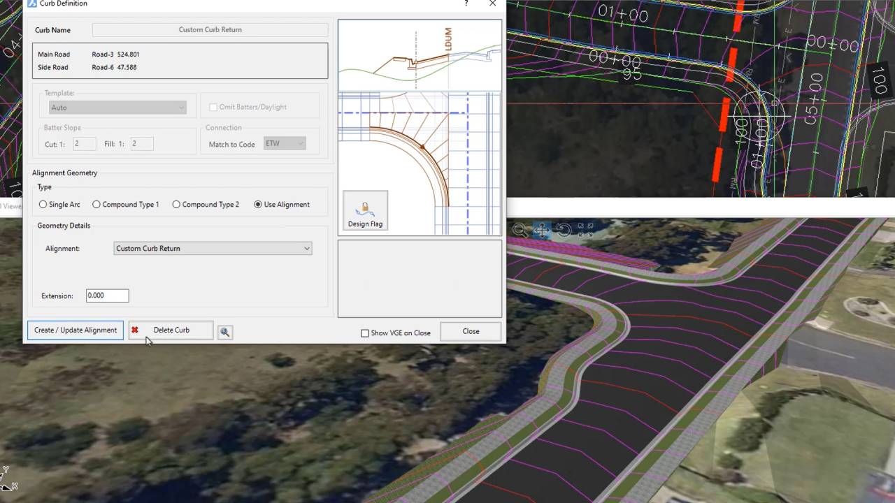 Automated Road Network Design