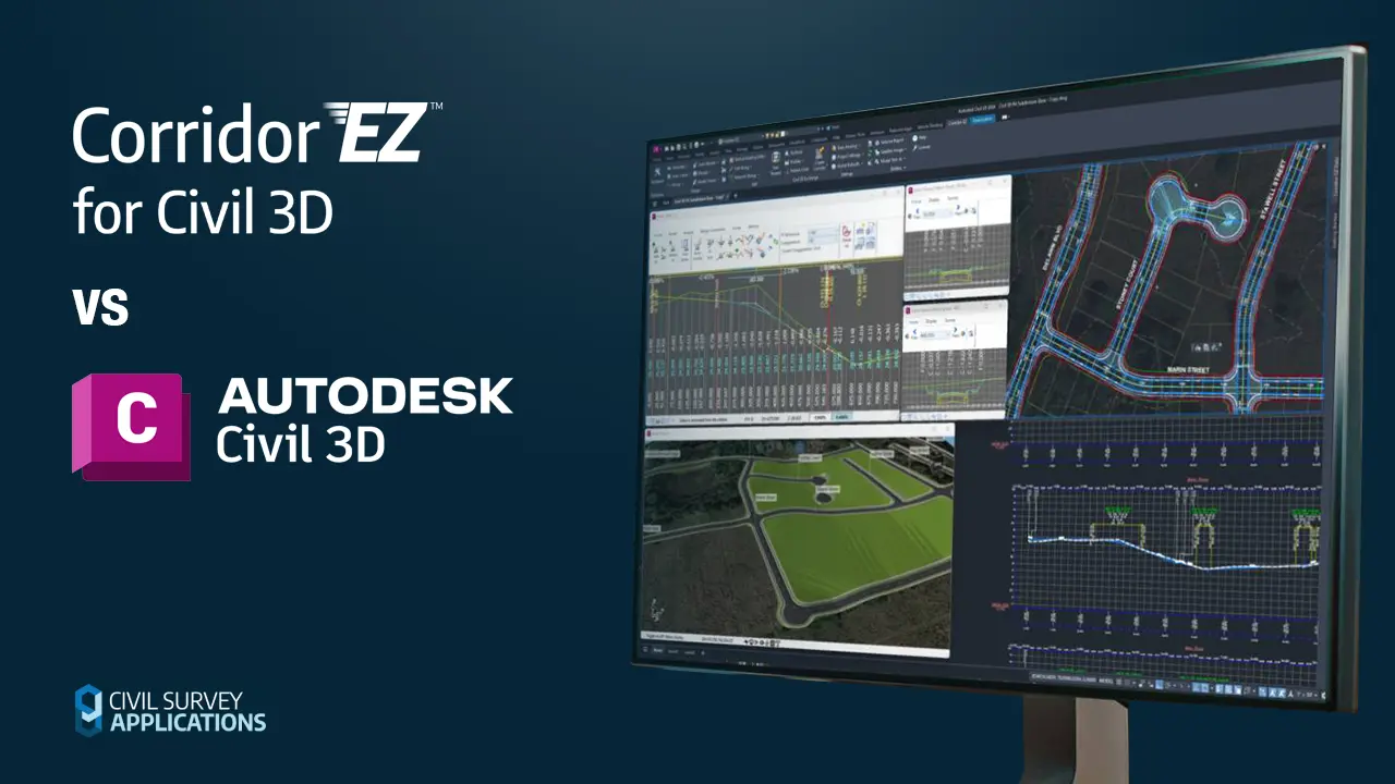 Civil 3D Vs Civil 3D Enhanced With Corridor EZ