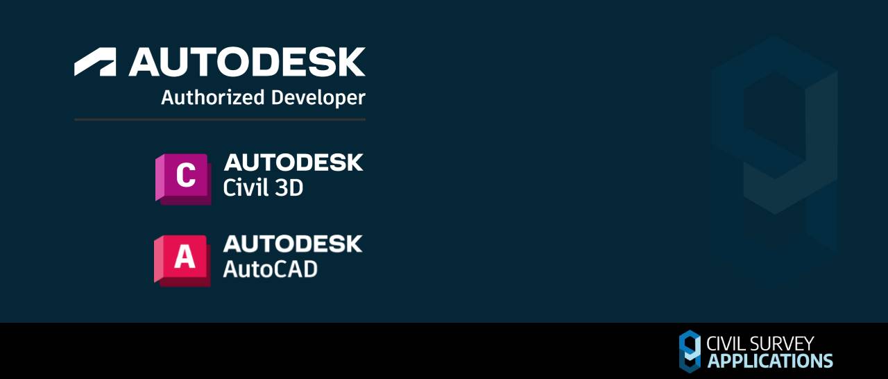 Civil Survey Applications: An Autodesk Authorized Developer