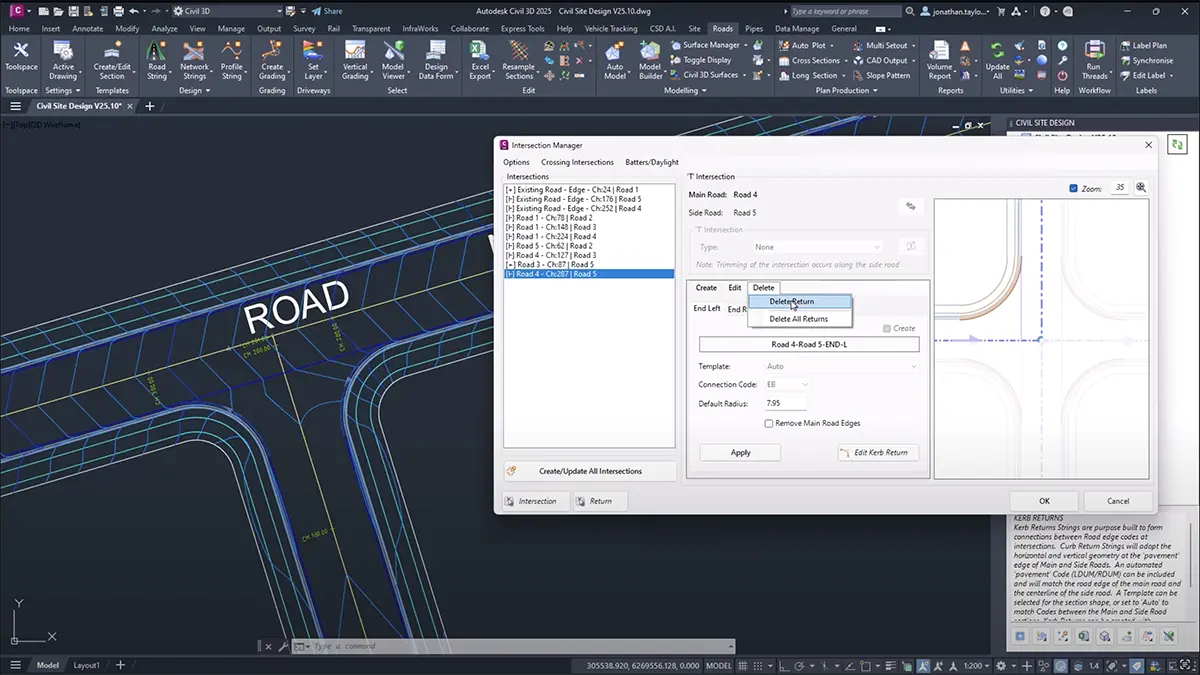 Intersection Manager - Corridor EZ V25.1