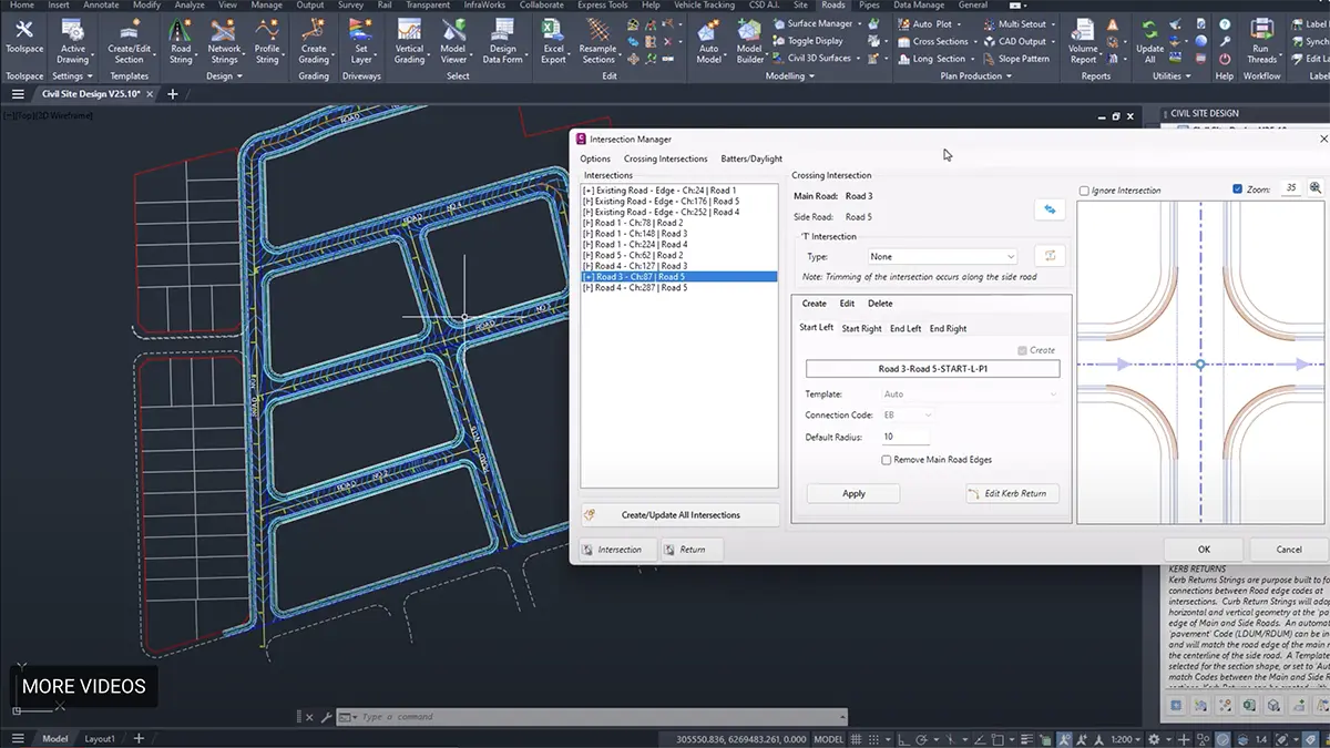 Intersection Manager - Corridor EZ V25.1