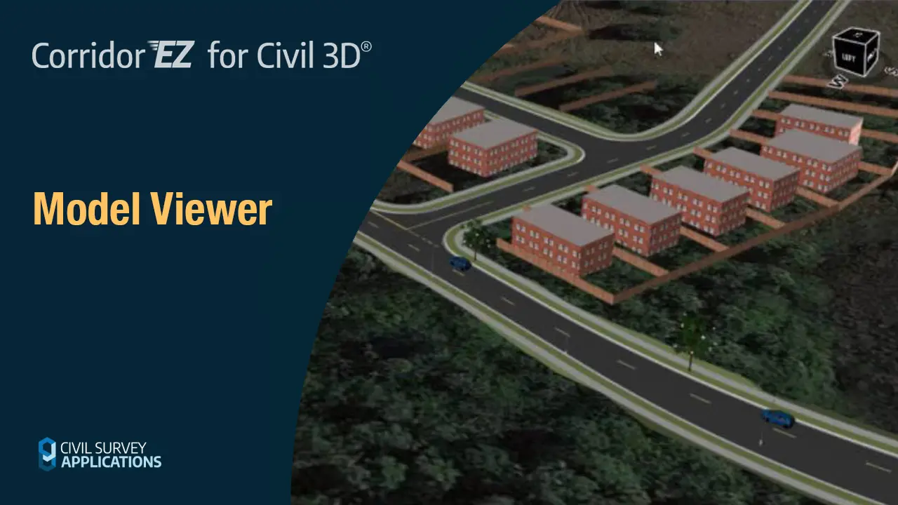 Model Viewer - Corridor EZ for Civil 3D
